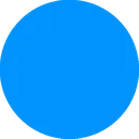 Blue Circle bluecircle Discord Emoji