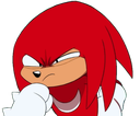 KnucklesThink Discord emoji