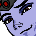 WidowSmirk Discord emoji