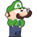 LuigiConfused Discord emoji