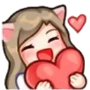 Neko Heart NekoHeart Discord Emoji