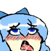 cirnoBlissAhegao Discord Emoji