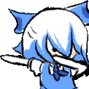 cirnoDabbing Discord Emoji
