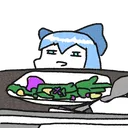 cirnoNomSnacc Discord Emoji