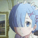 Rem Thinking Discord Emoji