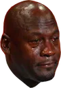 Crying Jordan Discord Emoji
