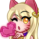 game_lol_ahri_kiss Discord emoji