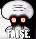 false