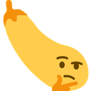 thinkeggplant Discord sticker from Adultcord 🧿