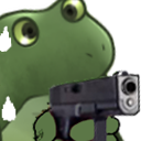 FrogeGunHesitation Discord emoji