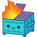 :dumpsterfirecute: Discord Emote