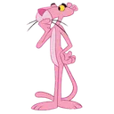 Pink Panther Think Discord Emoji