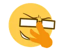 DBFC_Anime_Glasses Discord Emoji