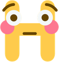 flushedh4 Discord emoji