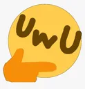 uwu_think Discord Emoji