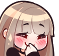 girl_shy Discord Emoji from Fire Zone