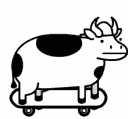 SkatingCow