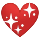 sparklingheartred