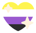 HeartNonbinary Discord emoji