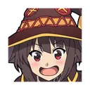 MeguminExcited Discord Emoji