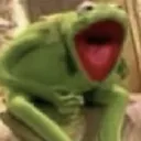 Kermit Laugh Discord Emoji