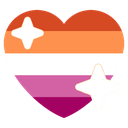 lesbian_heart_sparkle_2 Discord emoji