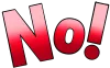 No