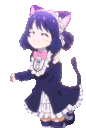 CyanDanceEmote Discord Emoji
