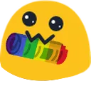 BlobGayBap Discord Emoji