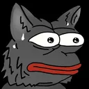 Monka Wolf Discord Emoji