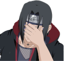 ItachiFacepalm Discord emoji
