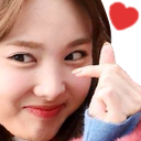 a_nayeon_finger_heart_st Discord emoji