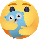 hugged