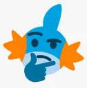 mudkip_thinker Discord Emoji