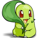 PokeChikorita Discord Emoji