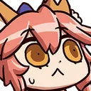tamamo_scared Discord Emoji