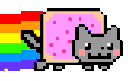 Nyancat nyancat Discord Emoji