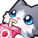 Cat Sip Discord Emoji
