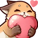 FoxyLove Discord Emoji