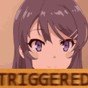 Triggered Discord emoji