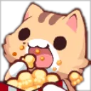 Cat Popcorn cat_popcorn Discord Emoji