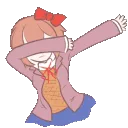 sayori_dab