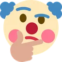 Clown Think Discord Emoji