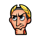 RokCeaserThink Discord emoji