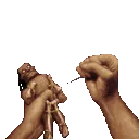 stab