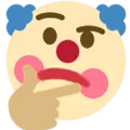 EJinxClownThink Discord Emoji