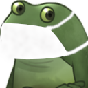 coronaconcernfrog Discord emoji