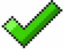 pixeled_check_mark
