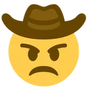 cowboyAngry Discord Emoji