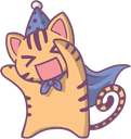 tiger_party Discord emoji